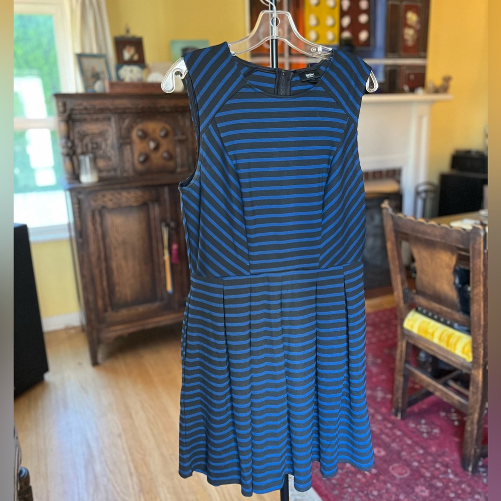 Mossimo Blue and Black Striped Dress